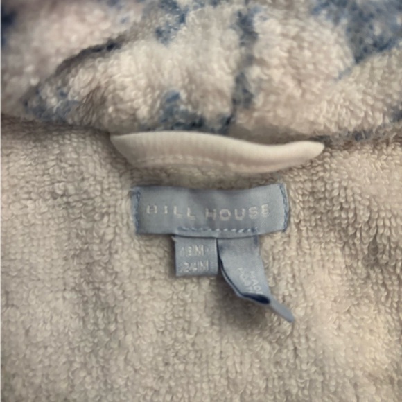 Hill House Baby Hotel Robe: Caroline Monogram - Picture 3 of 3